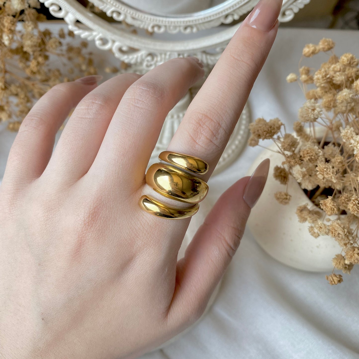 50616 Gold Plated Ring