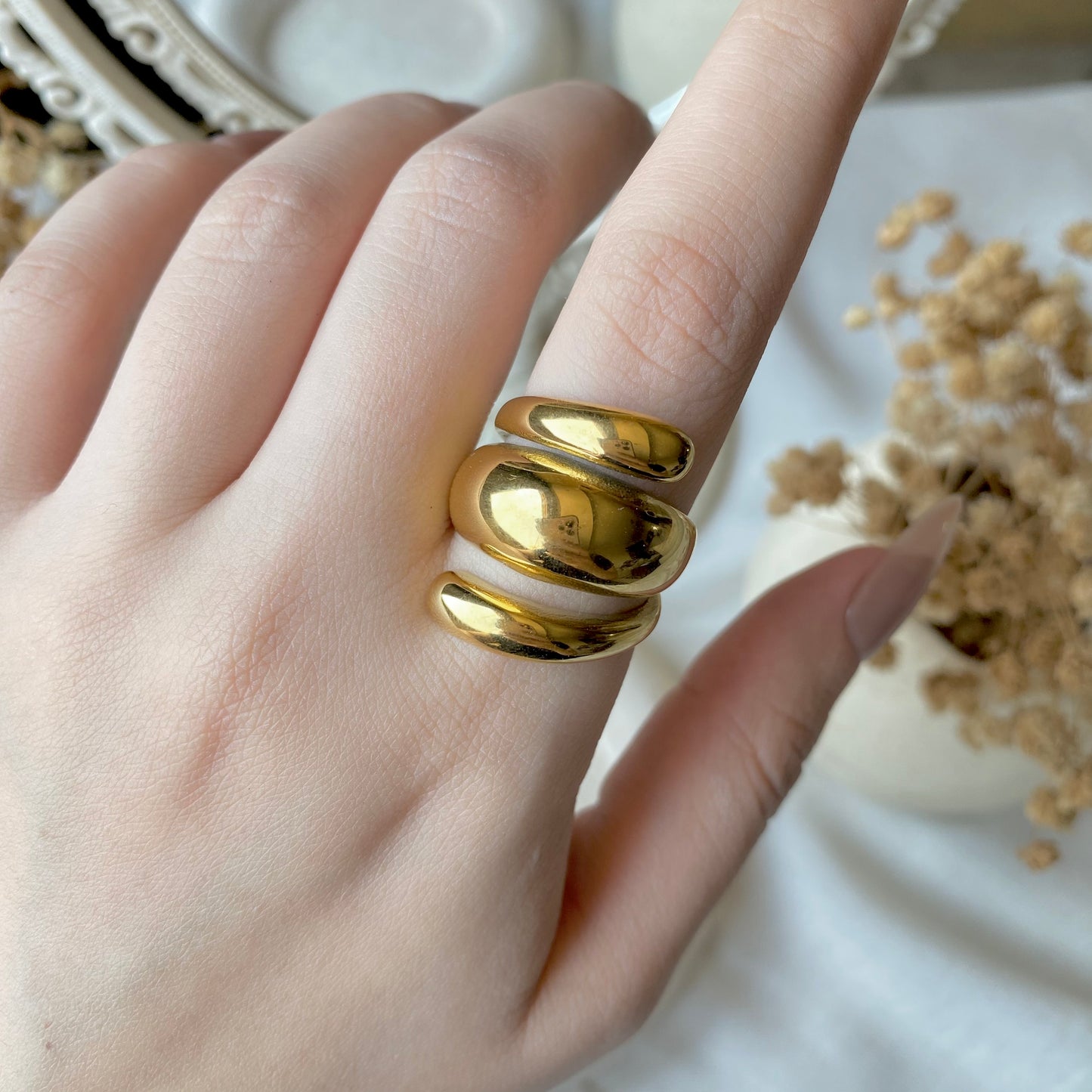 50616 Gold Plated Ring