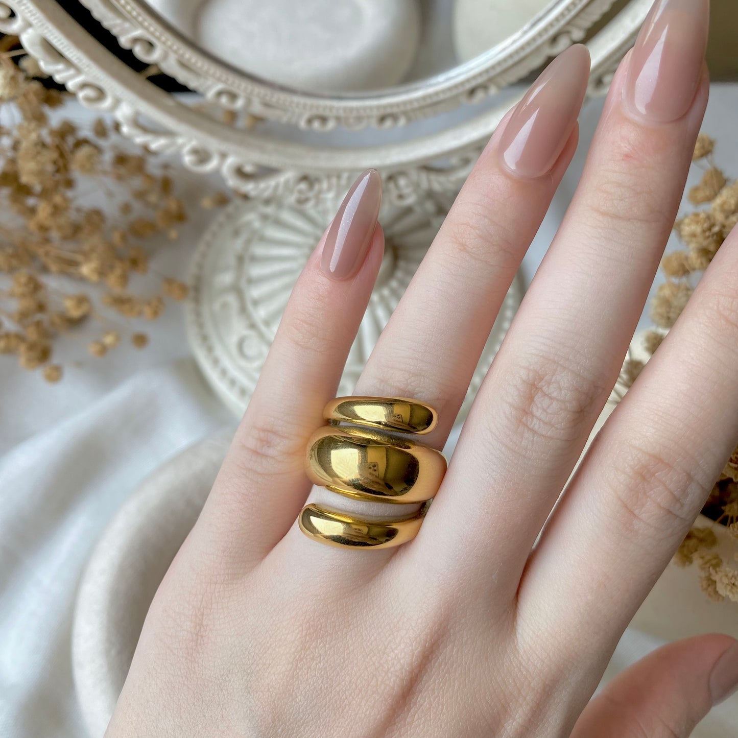 50616 Gold Plated Ring
