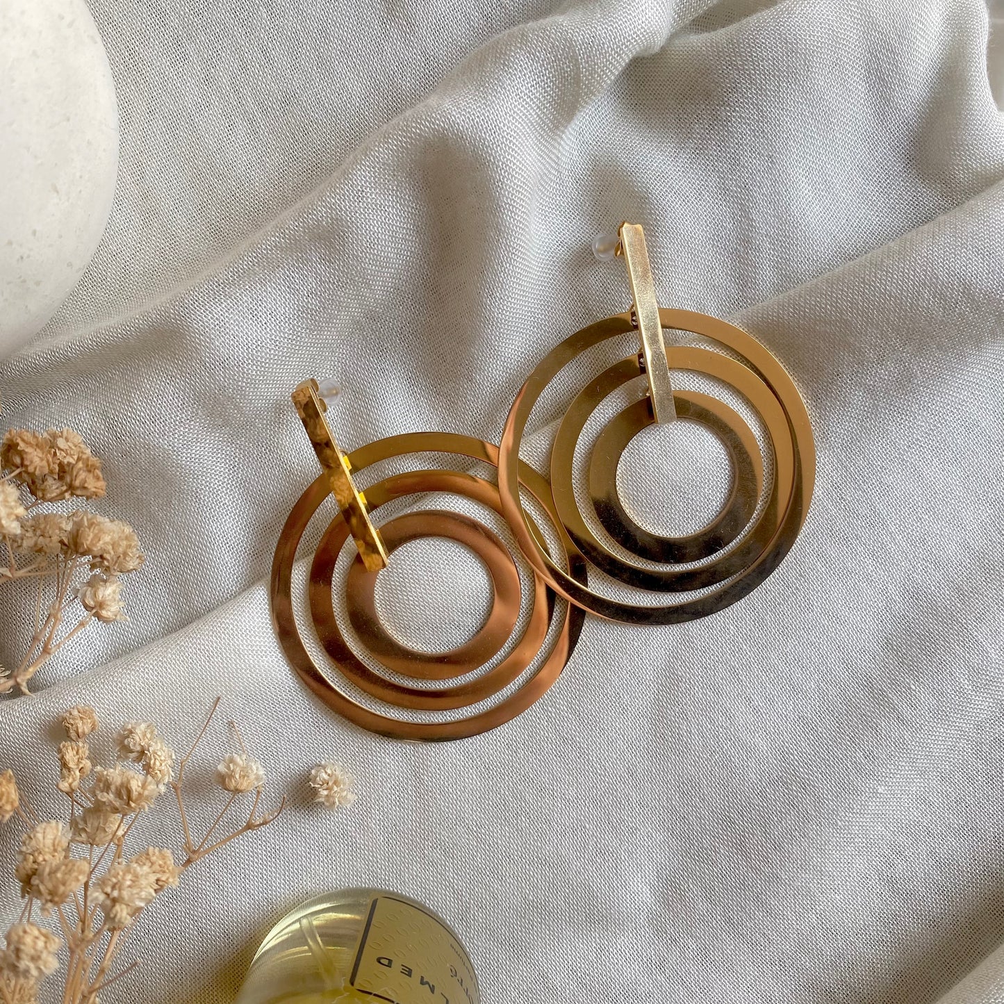 40519 gold plated Earrings