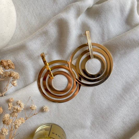 40519 gold plated Earrings