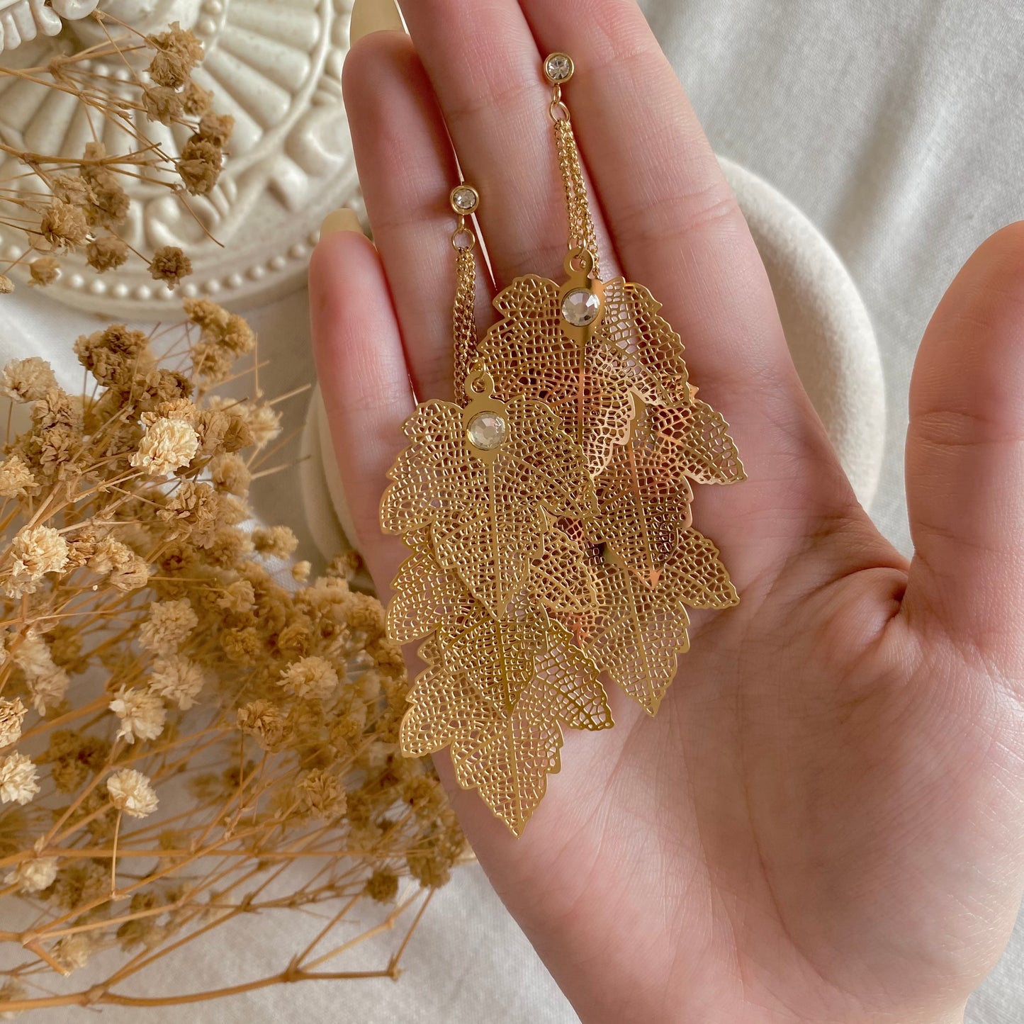 40522 gold plated Earrings