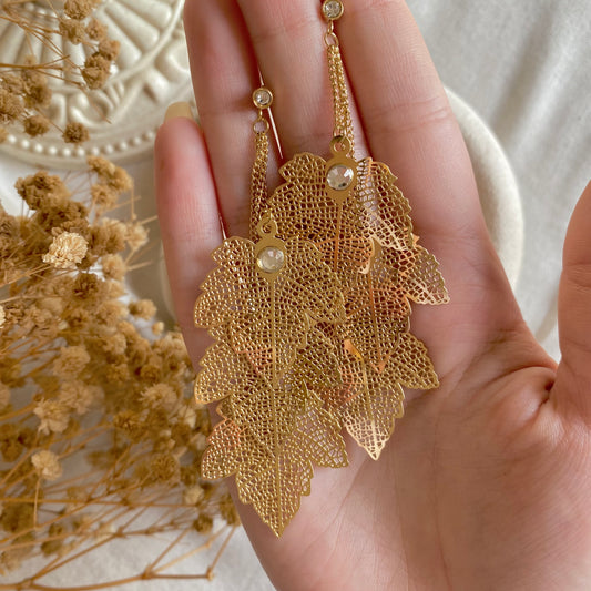 40522 gold plated Earrings