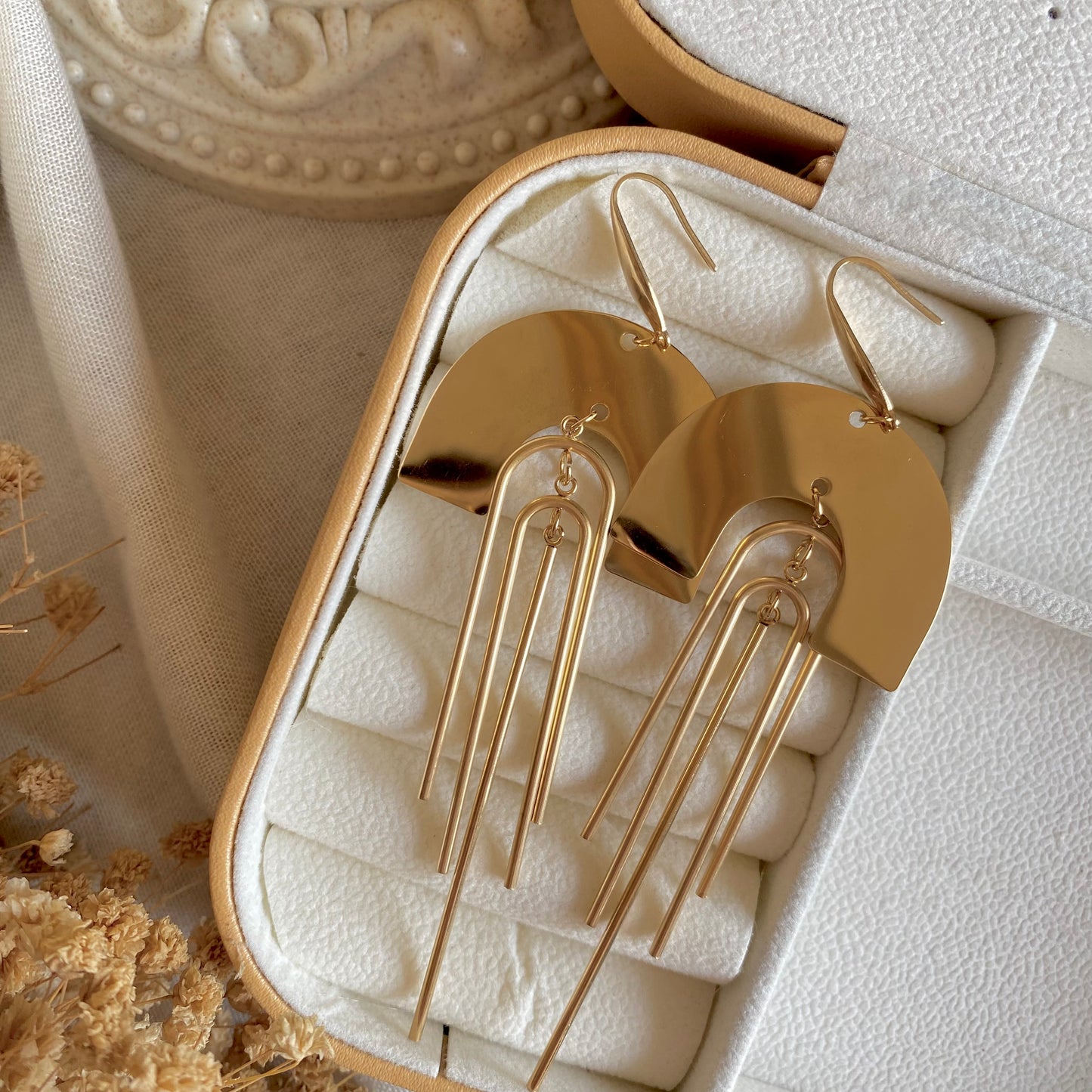 40512 gold plated Earrings