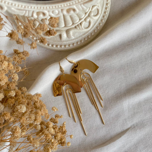 40512 gold plated Earrings