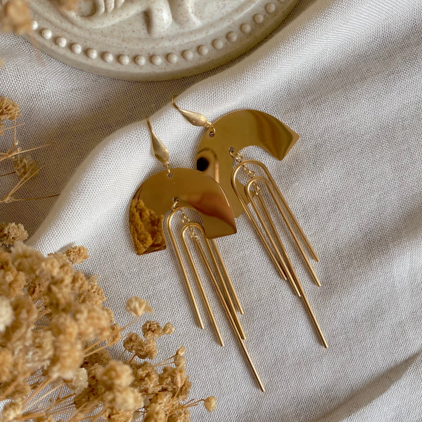 40512 gold plated Earrings