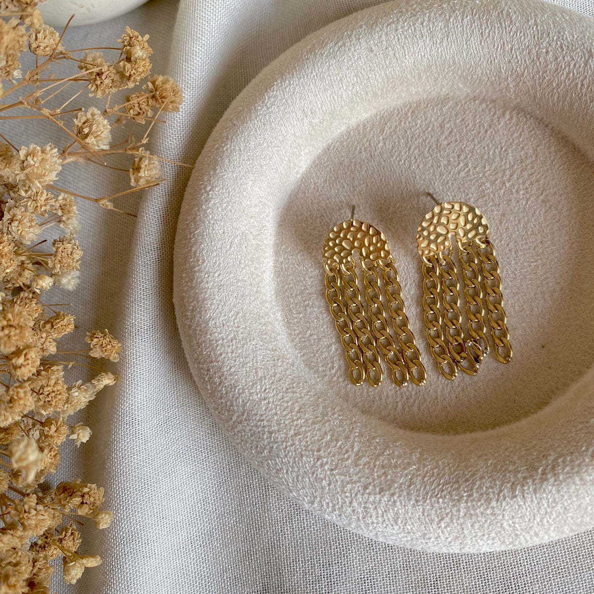40511 gold plated Earrings