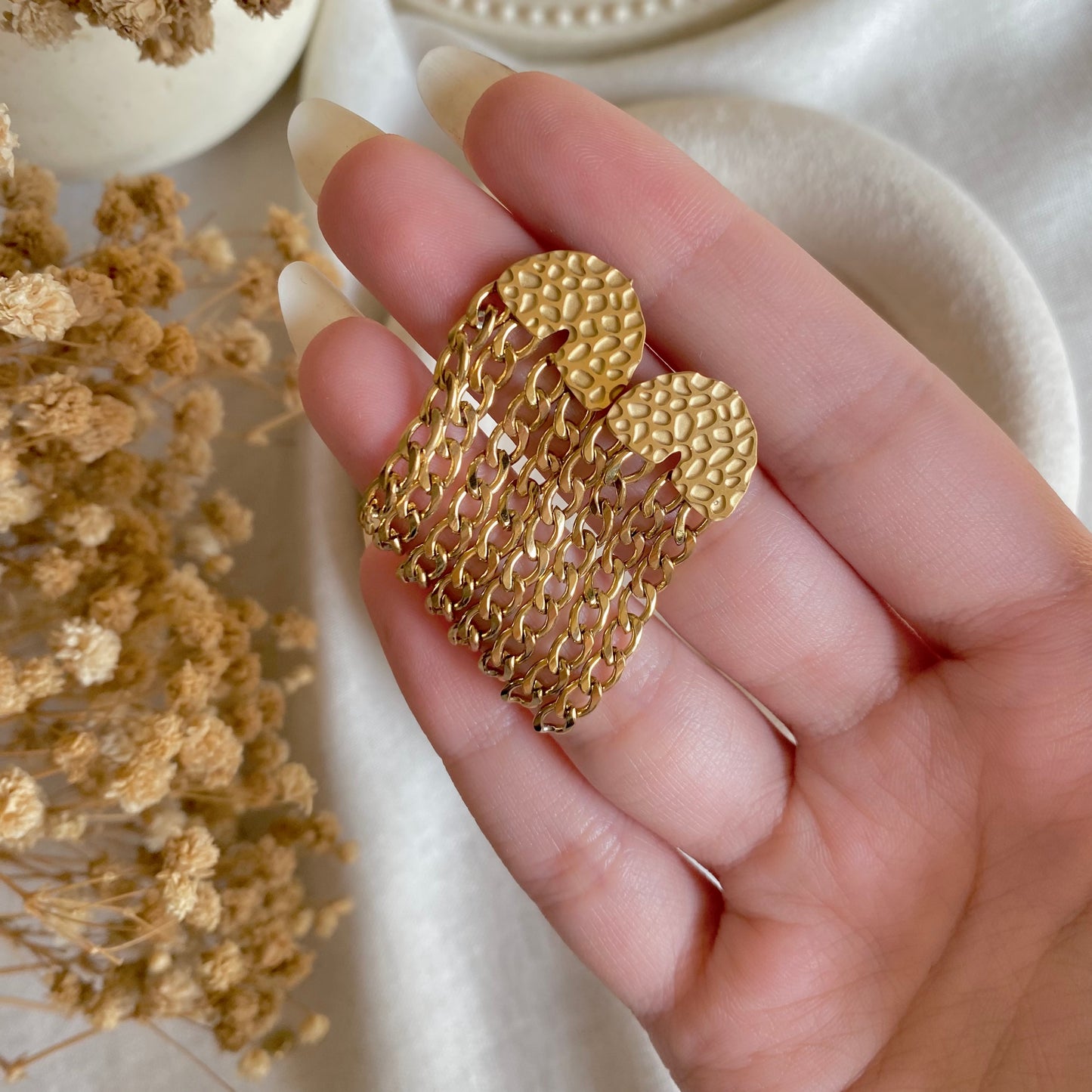 40511 gold plated Earrings