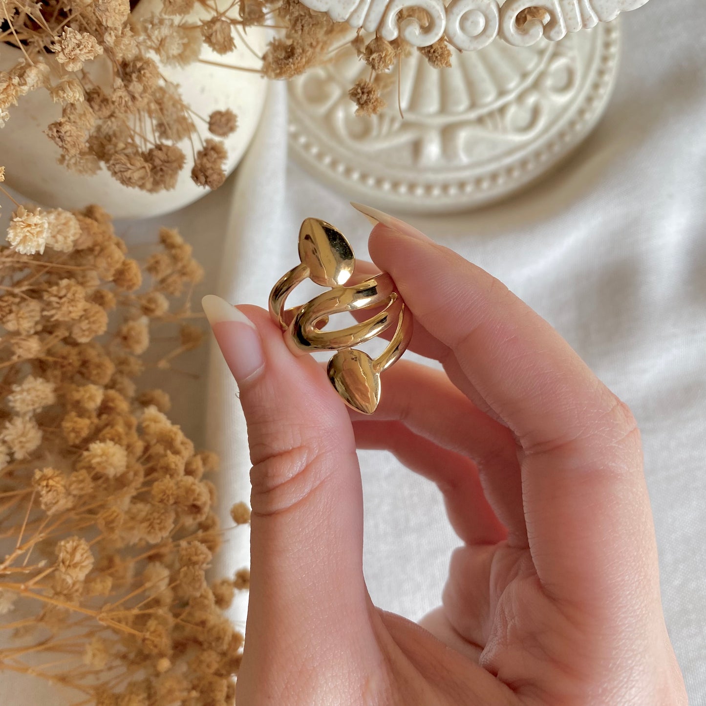 50617 Gold Plated Ring