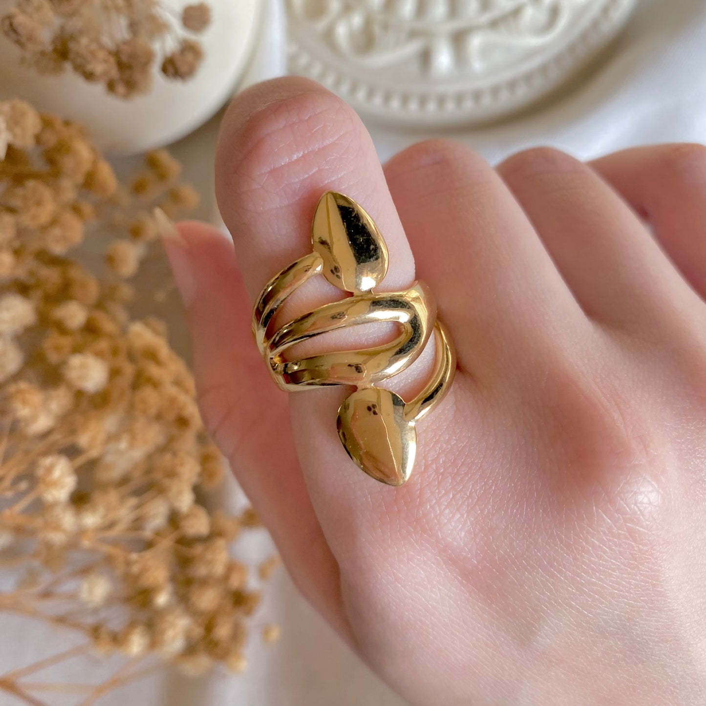 50617 Gold Plated Ring