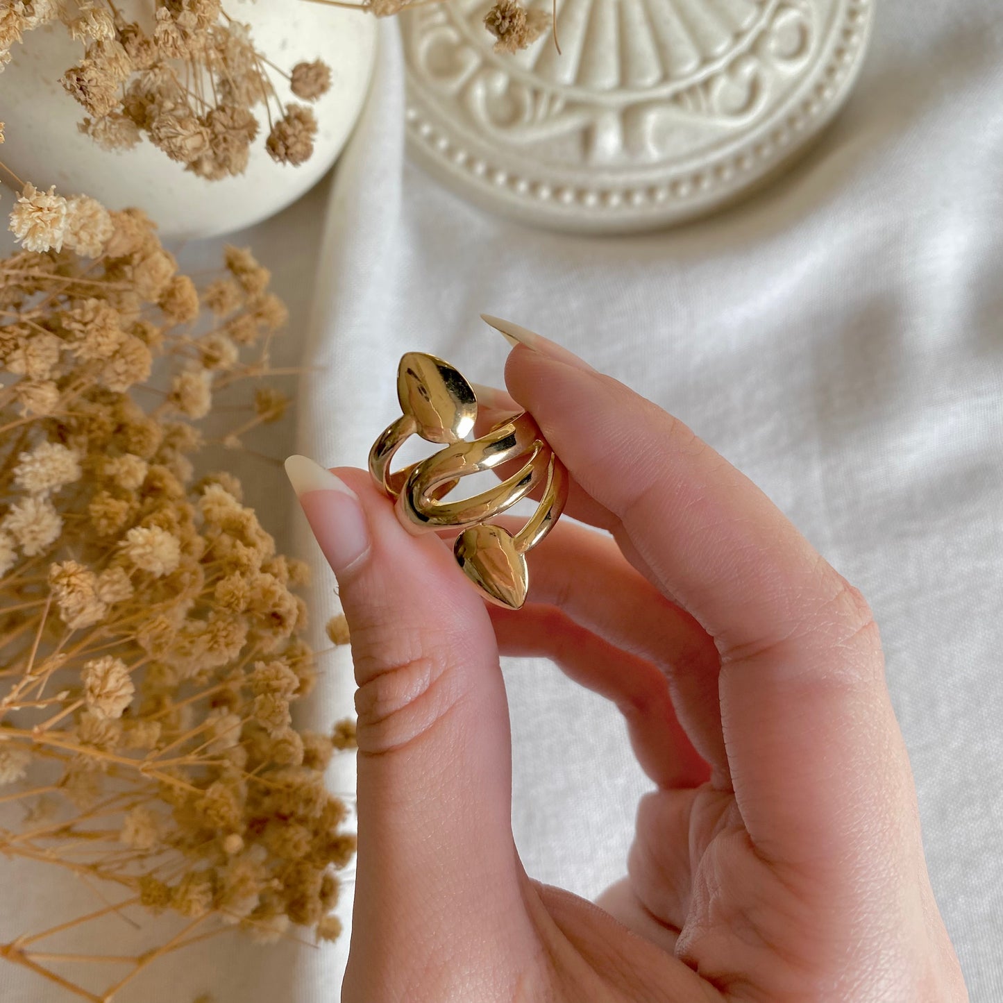 50617 Gold Plated Ring