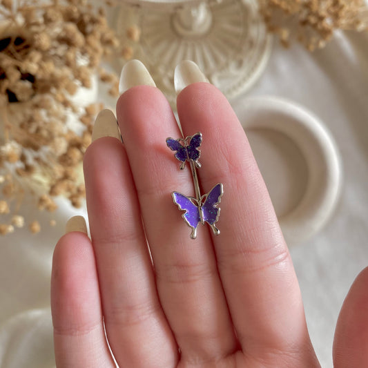 #00111 Copper Gold Plated Piercing