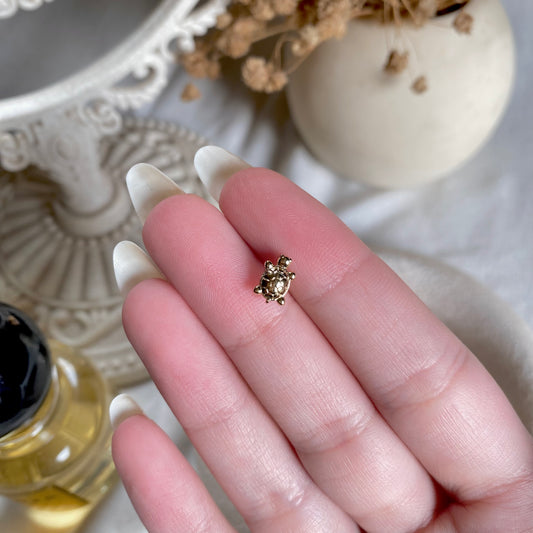 #00138-4 Copper Gold Plated Piercing