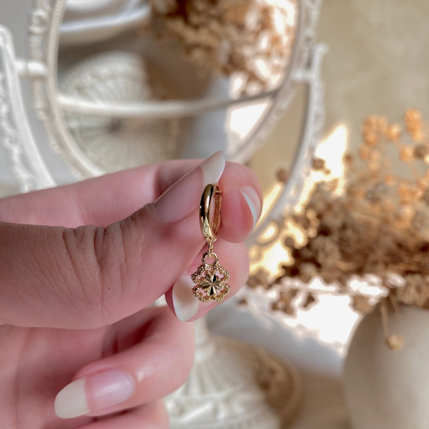 #00138-3 Copper Gold Plated Piercing