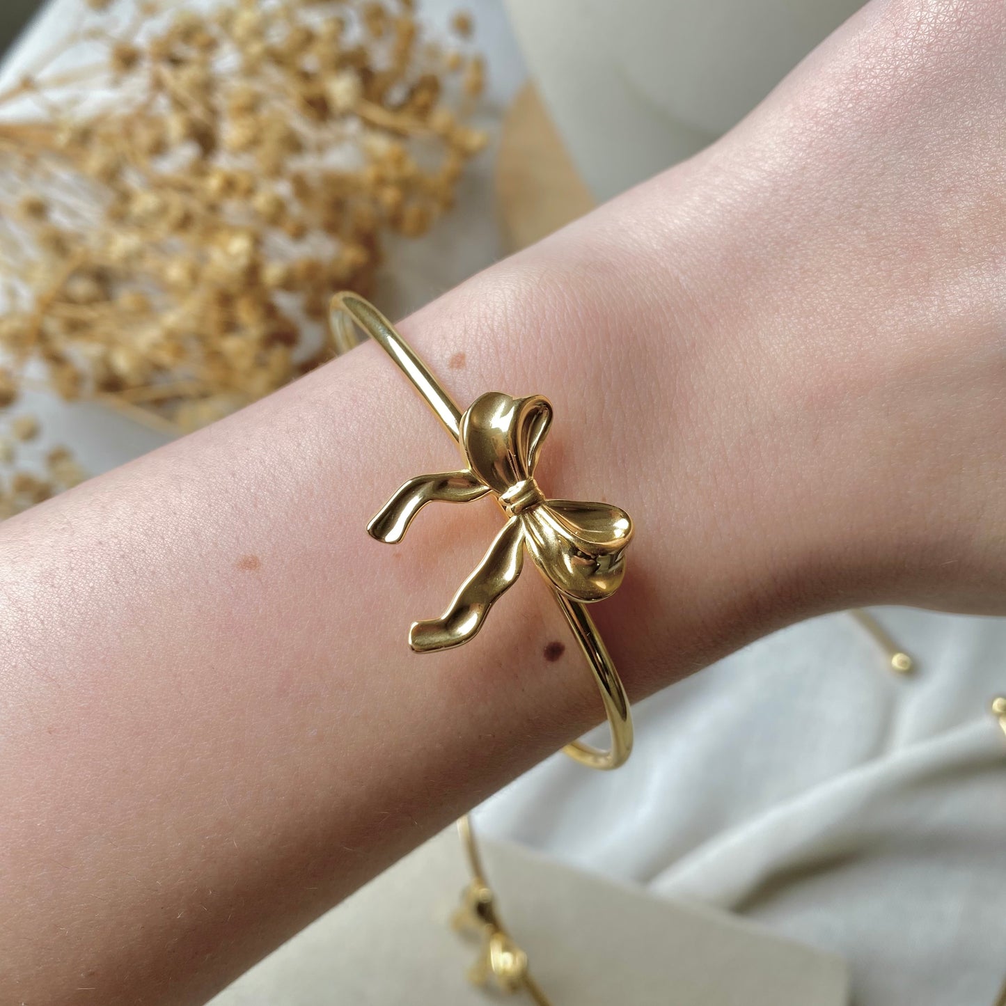 80060 Gold Plated 2 Pieces Set