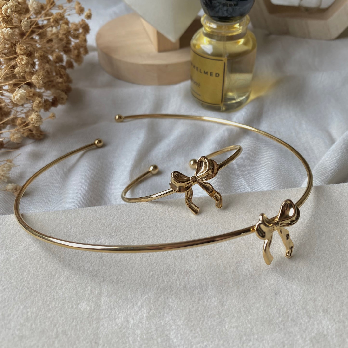 80060 Gold Plated 2 Pieces Set