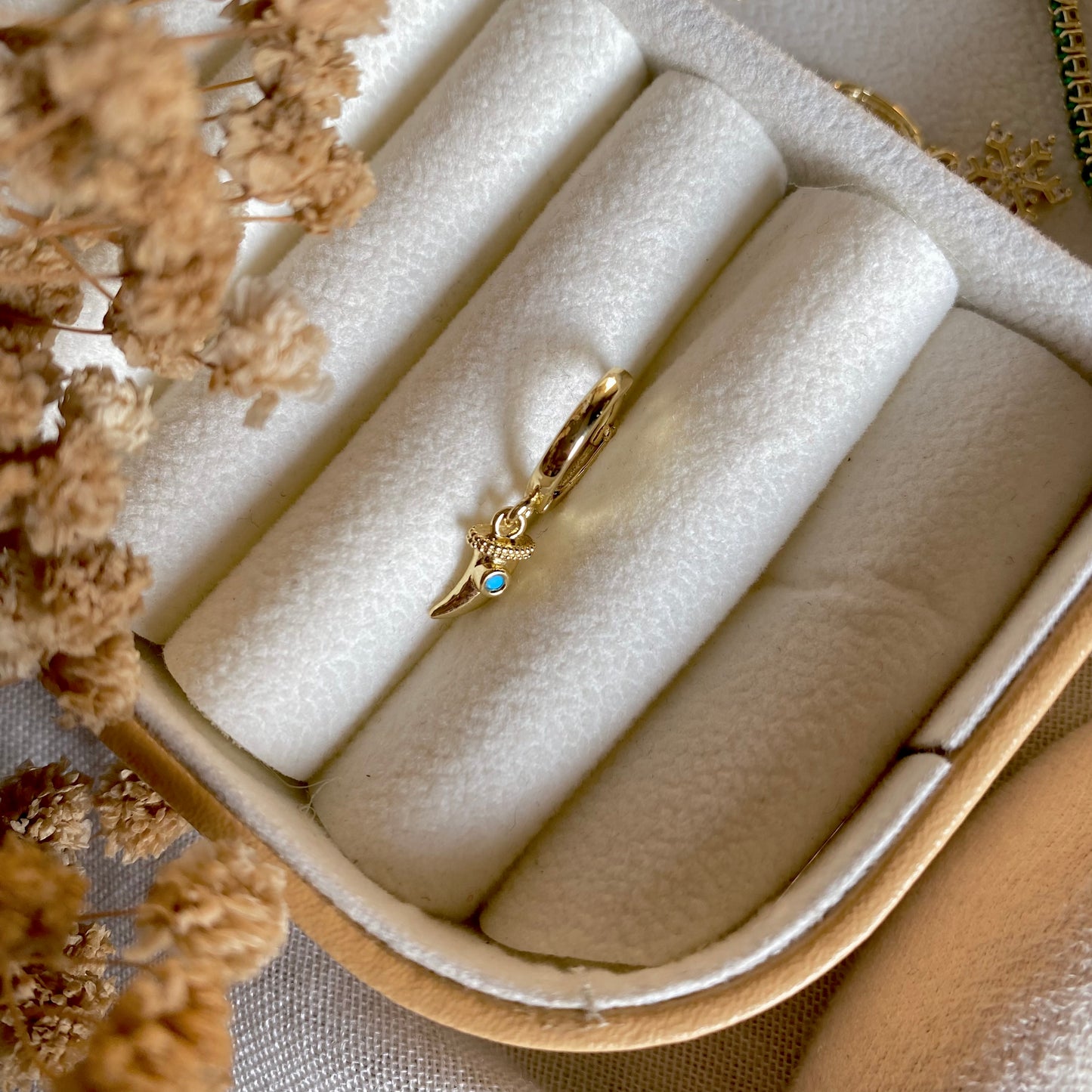 #00141-4 Copper Gold Plated Piercing