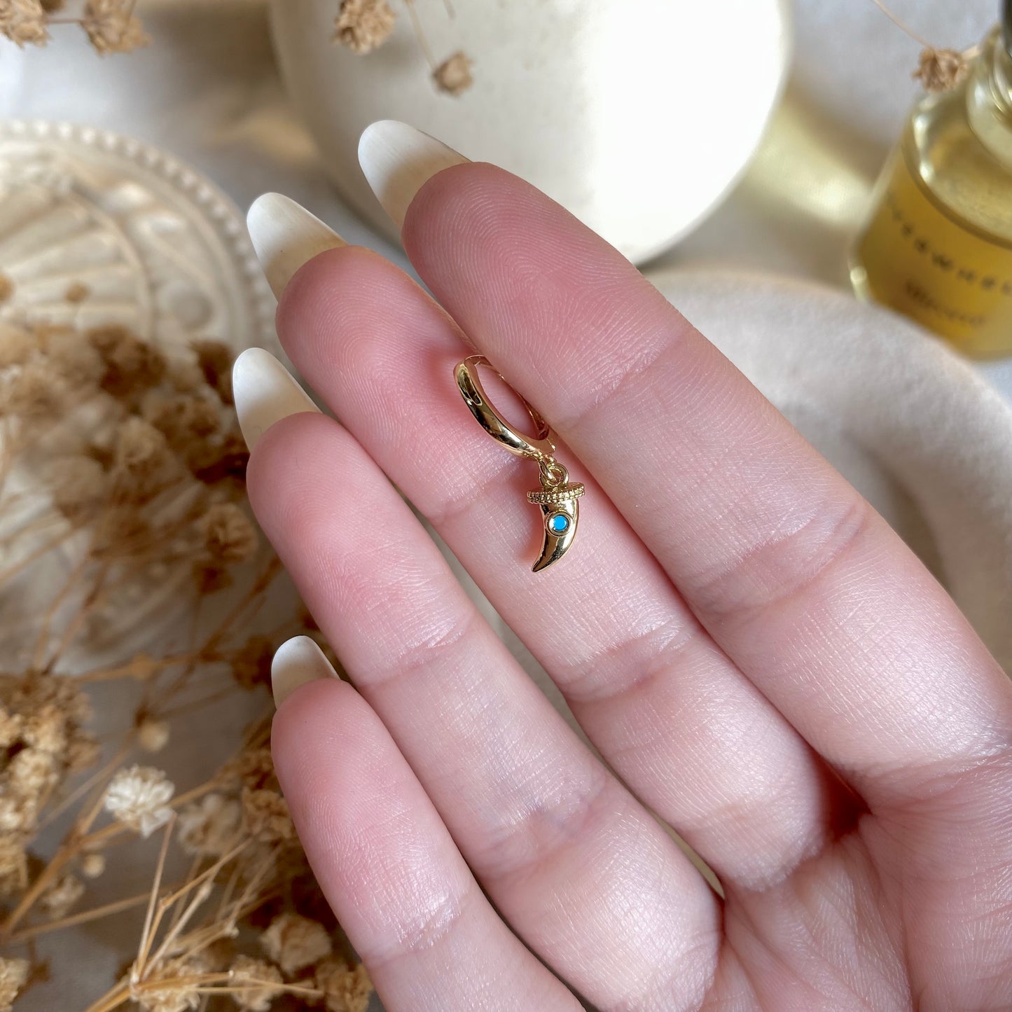 #00141-4 Copper Gold Plated Piercing