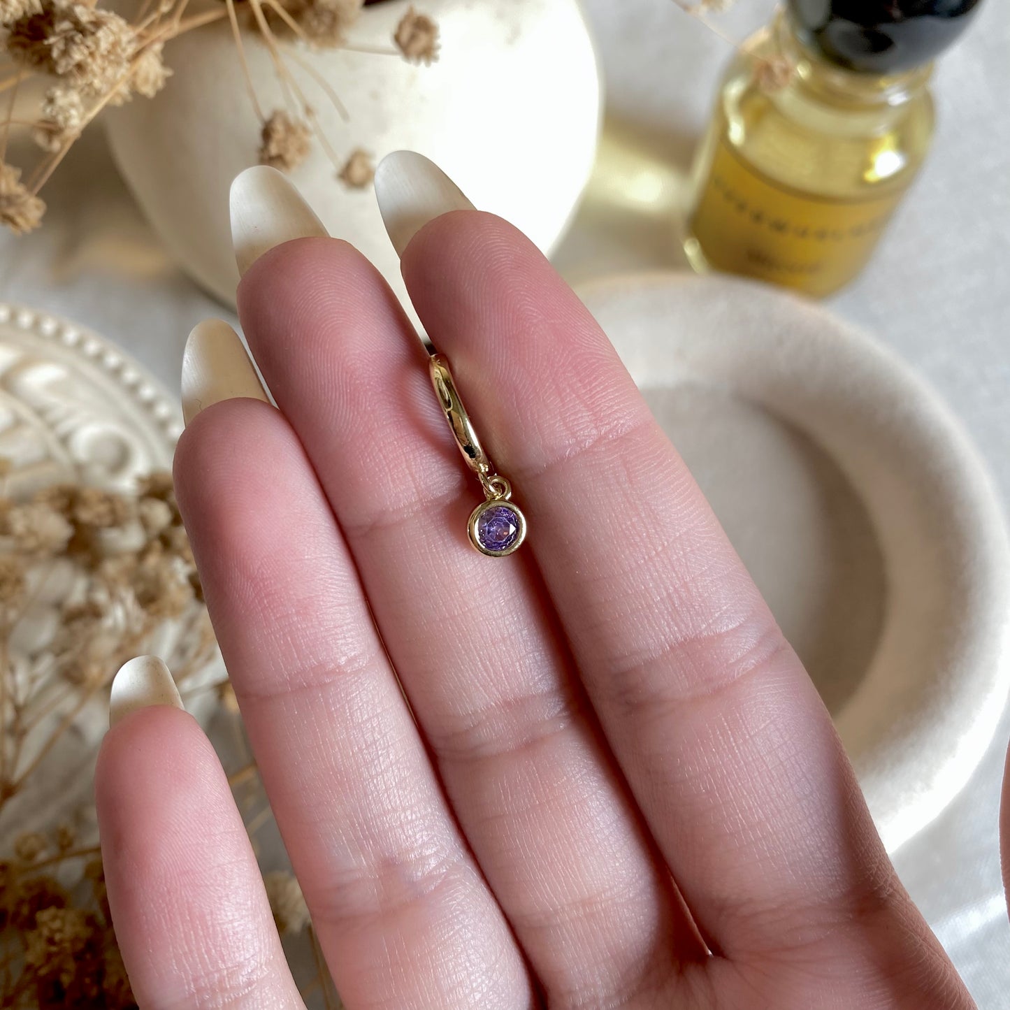 #00141-3 Copper Gold Plated Piercing