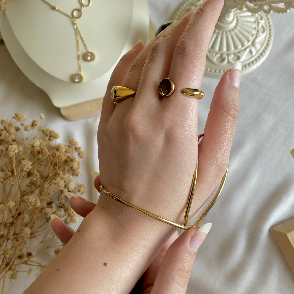 250006 Gold Plated  Cuff