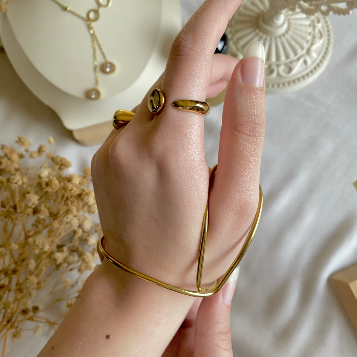 250006 Gold Plated  Cuff