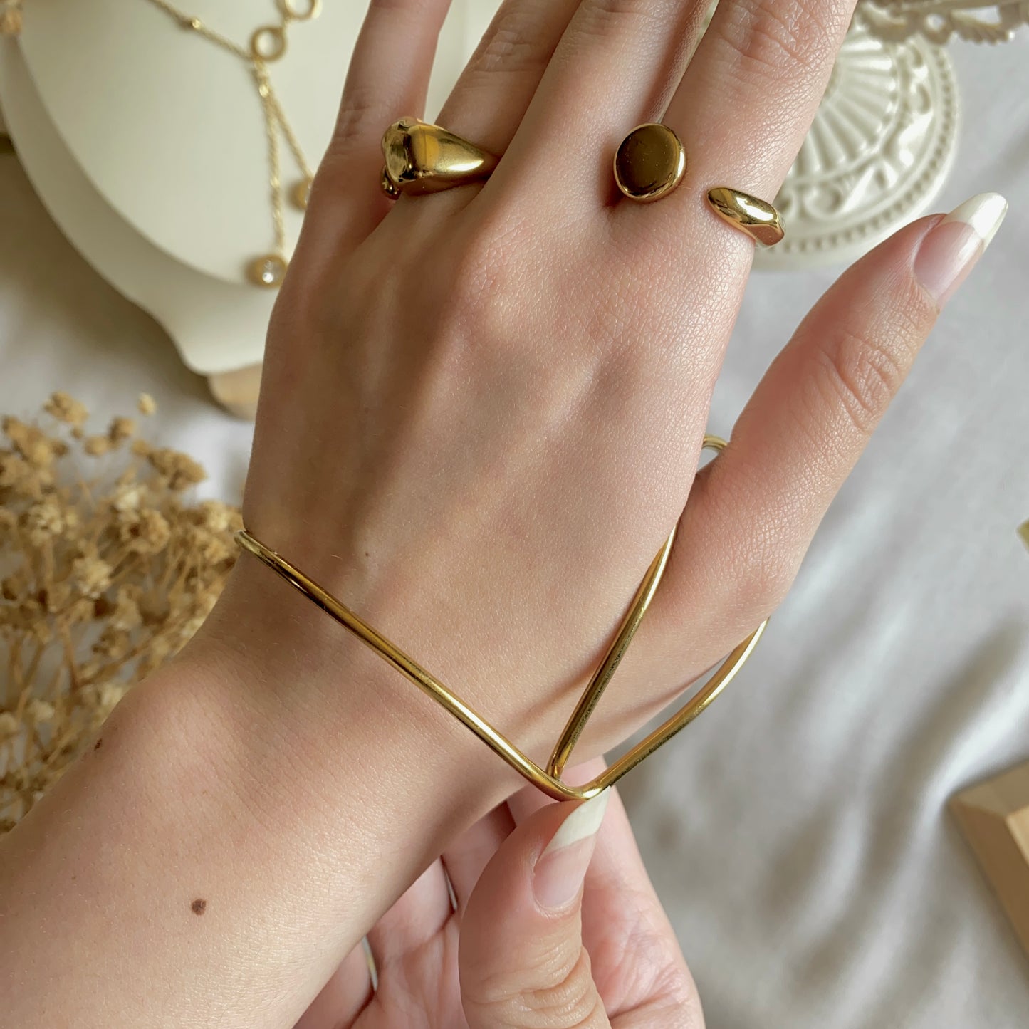 250006 Gold Plated  Cuff