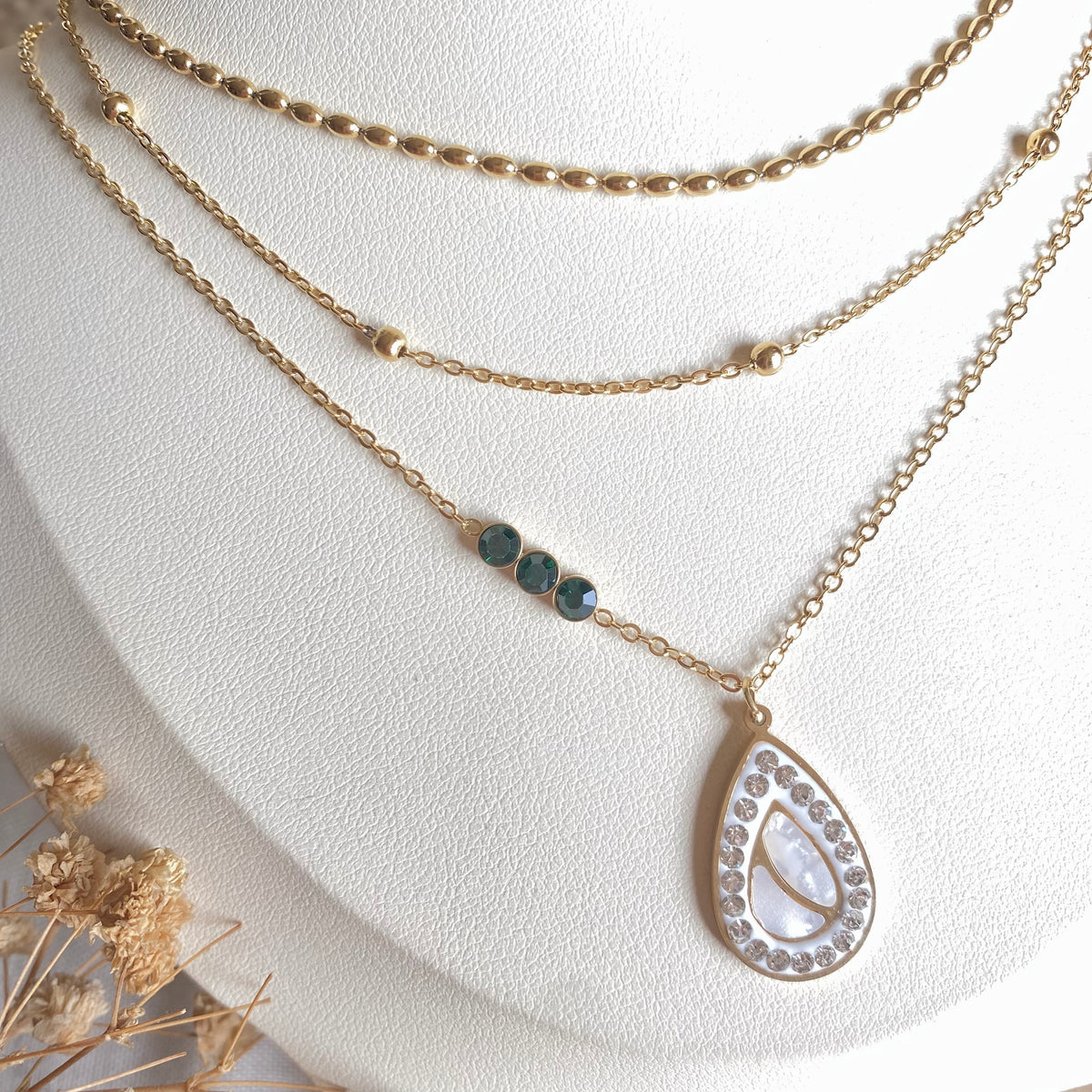 10856 Gold Plated Necklace