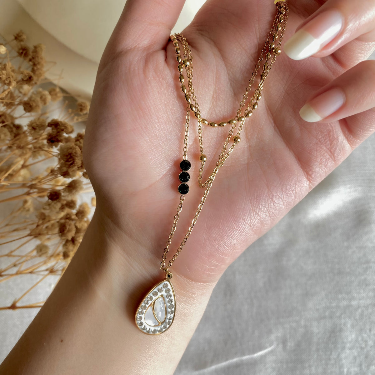 10856 Gold Plated Necklace