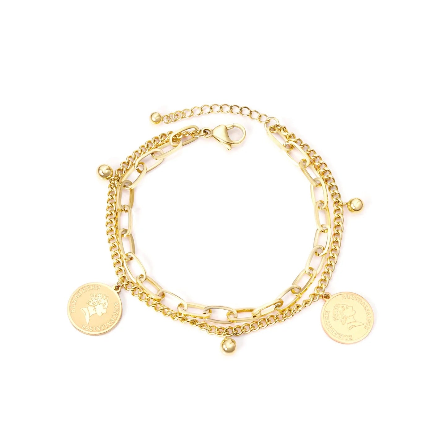 30228 Gold Plated Bracelet