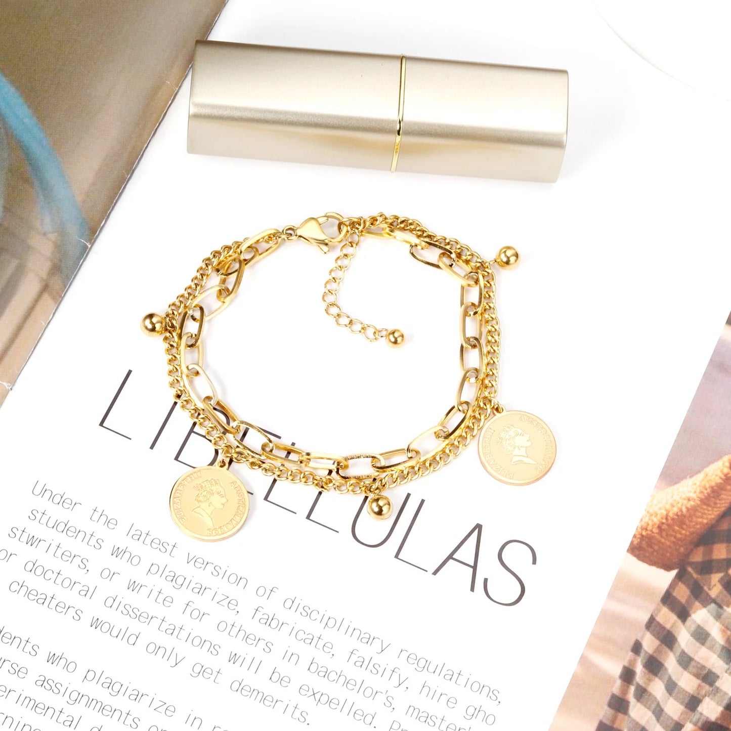 30228 Gold Plated Bracelet