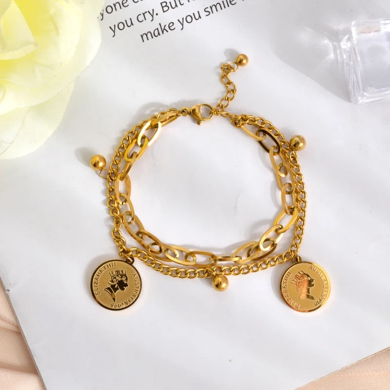 30228 Gold Plated Bracelet