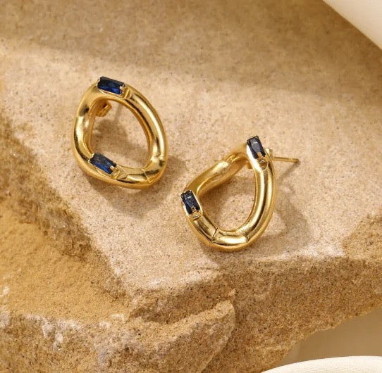 40199 Gold Plated Earrings
