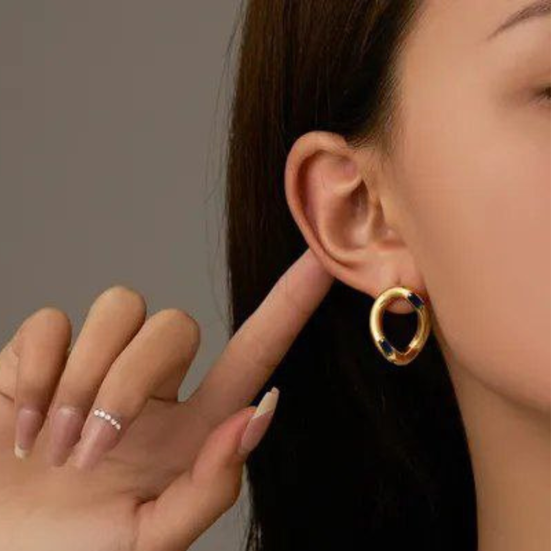 40199 Gold Plated Earrings