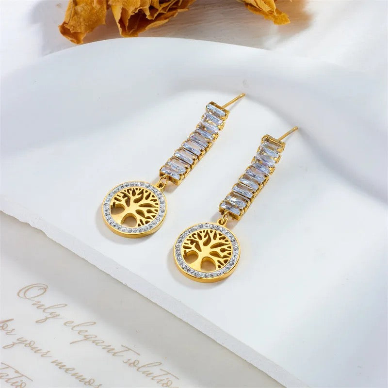 40200 Gold Plated Earrings