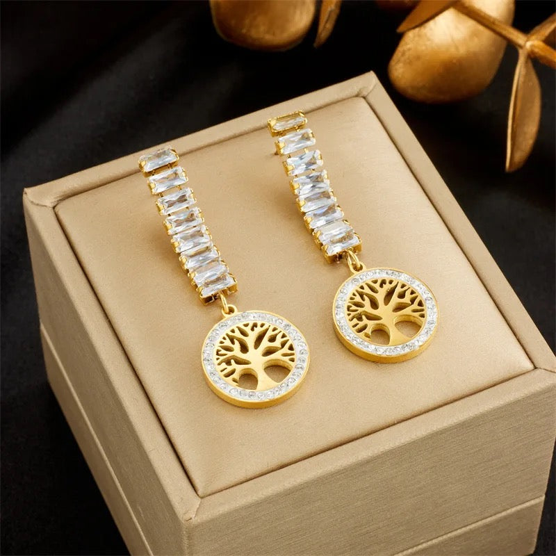 40200 Gold Plated Earrings