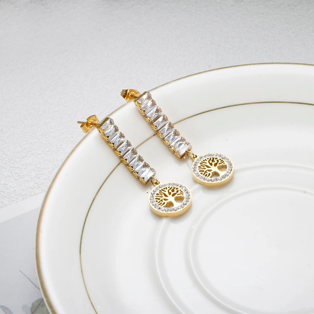 40200 Gold Plated Earrings