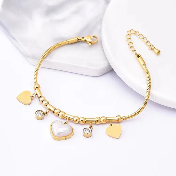 30280 Gold Plated Bracelet