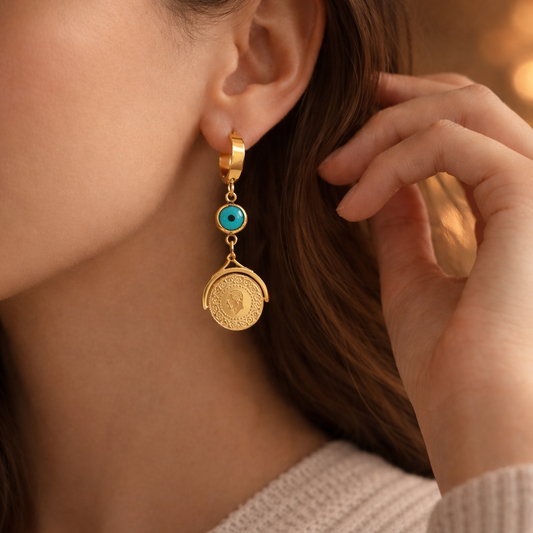 40480 gold plated Earrings