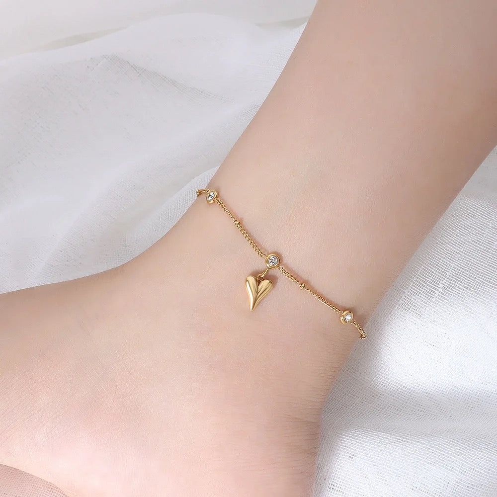 70086 Gold Plated Anklet