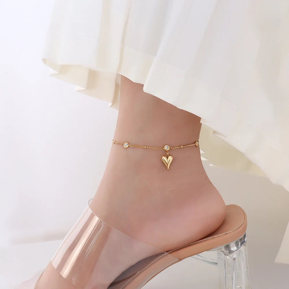 70086 Gold Plated Anklet