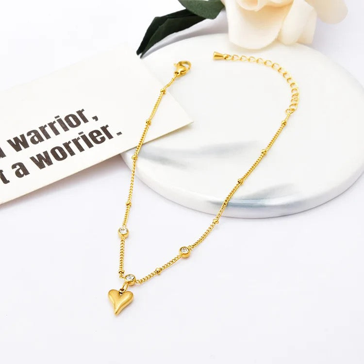 70086 Gold Plated Anklet