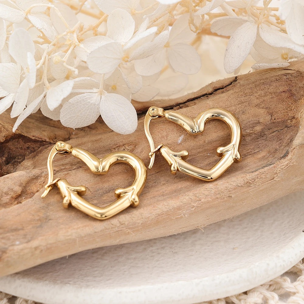 40203 Gold Plated Earrings