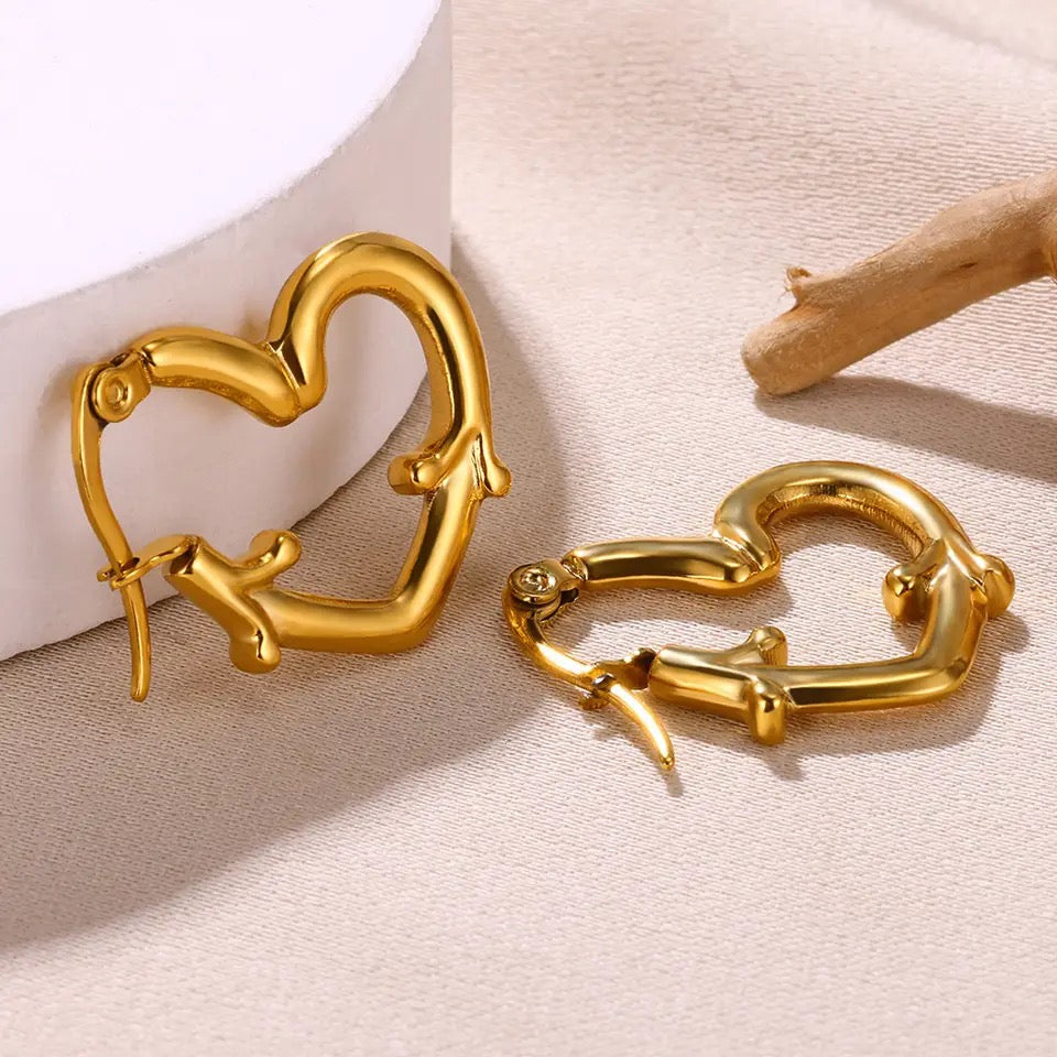 40203 Gold Plated Earrings