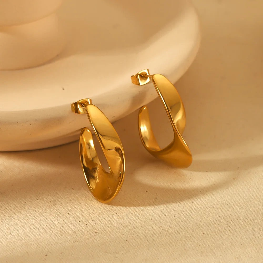 40172 Gold plated Earrings