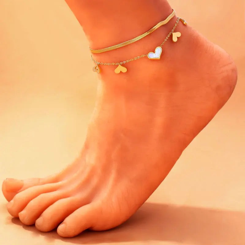 70039 Gold Plated anklet