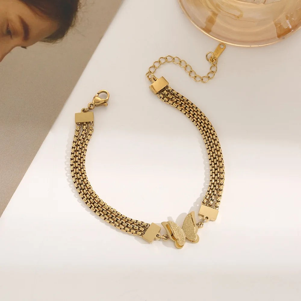 70093 Gold Plated Anklet