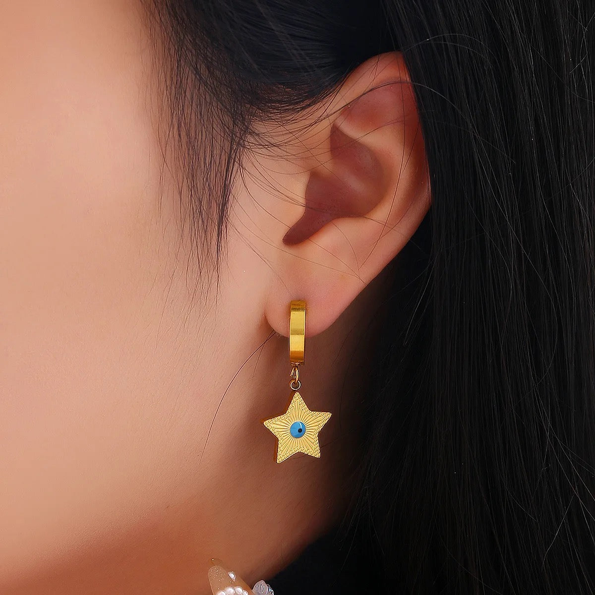 40221 Gold Plated Earrings