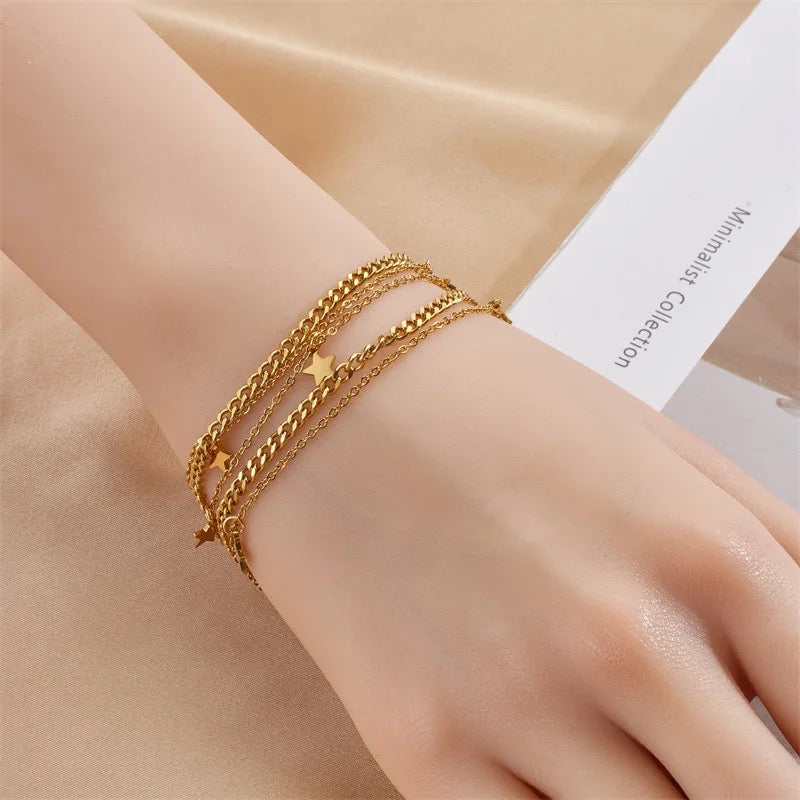 30309 Gold Plated Bracelet