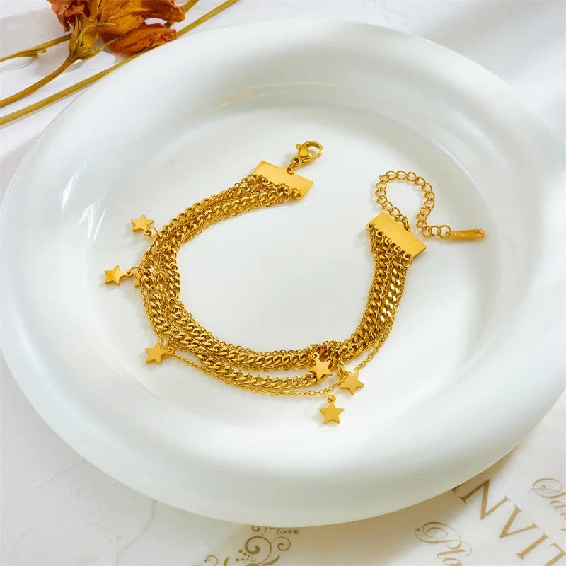 30309 Gold Plated Bracelet