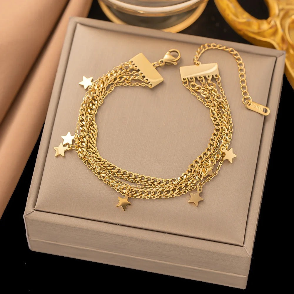 30309 Gold Plated Bracelet